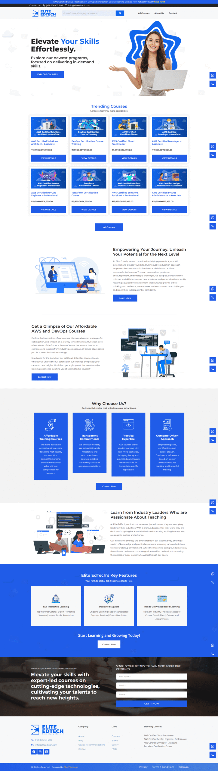 EliteEdTech Website scaled
