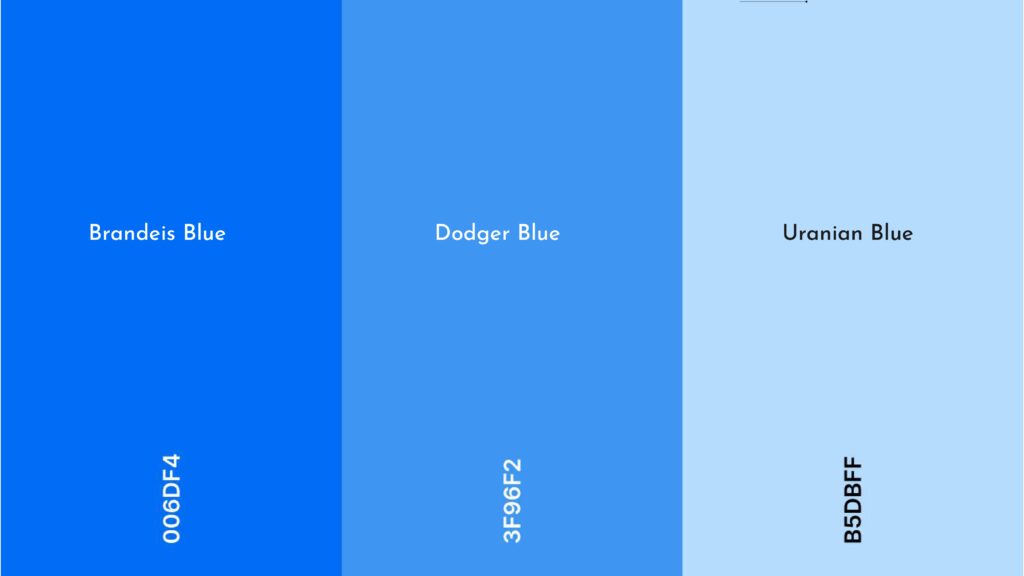 Aqua Clean Logo Palette